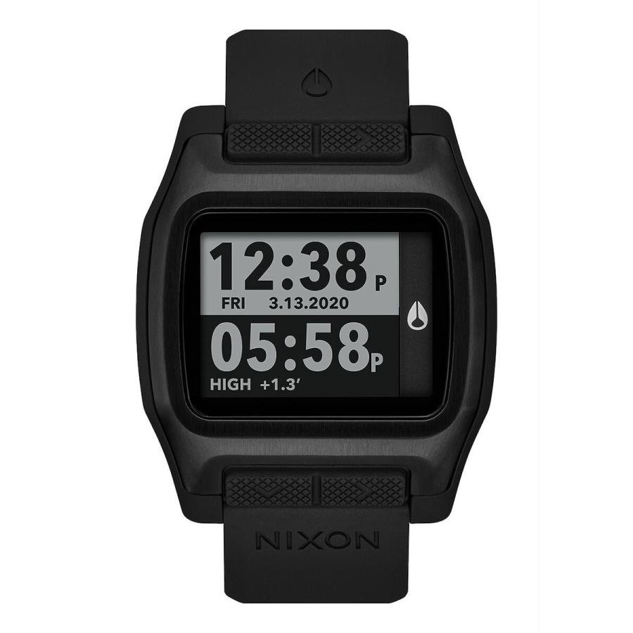 「NIXON/ニクソン」HIGH TIDE ALL BLACK NIXON（ニクソン） 腕時計 マリンスポーツ 送料無料 ハイ タイド