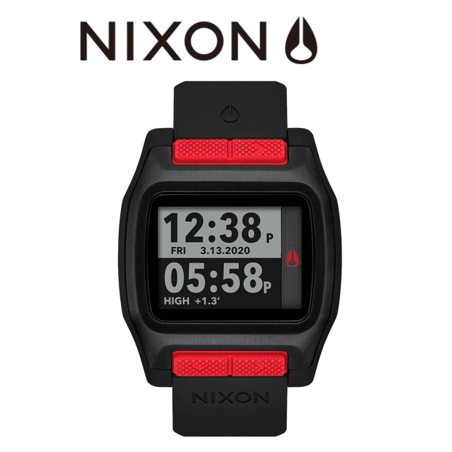 ニクソン Nixon 腕時計 マリンスポーツ 送料無料 ハイ タイド ブラック レッド The High Tide Black Red A 00 A 00 サーガラ Yahoo 店 通販 Yahoo ショッピング