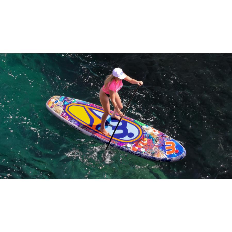 キャンペーン中 ベストプレゼント ミストラル mistral スタンドアップパドルボード SUP 送料無料 コーラル CORAL 10'5 パドル＆リーシュセット サップ |  | 09