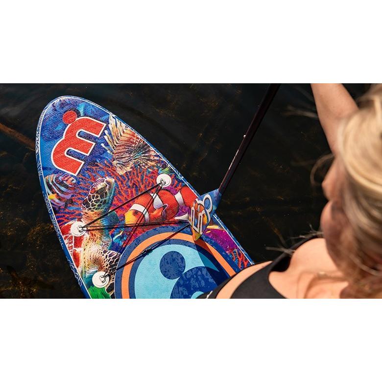 キャンペーン中 ベストプレゼント ミストラル mistral スタンドアップパドルボード SUP 送料無料 コーラル CORAL 10'5 パドル＆リーシュセット サップ |  | 12