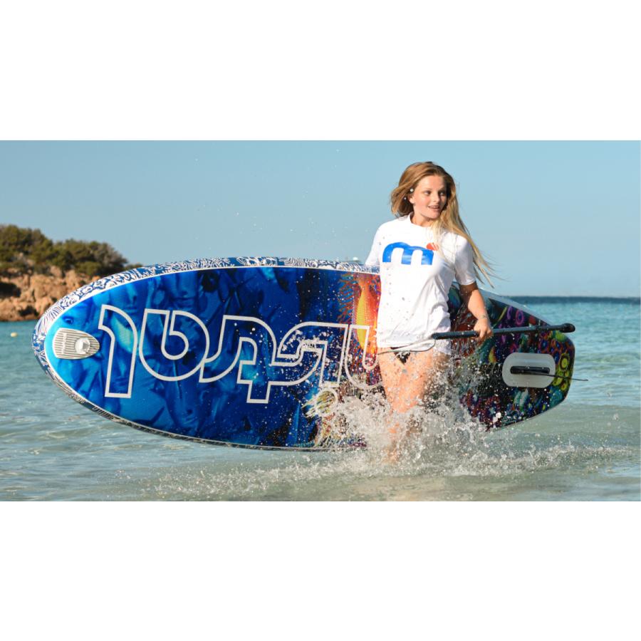 キャンペーン中 ベストプレゼント ミストラル mistral スタンドアップパドルボード SUP 送料無料 コーラル CORAL 10'5 パドル＆リーシュセット サップ |  | 13