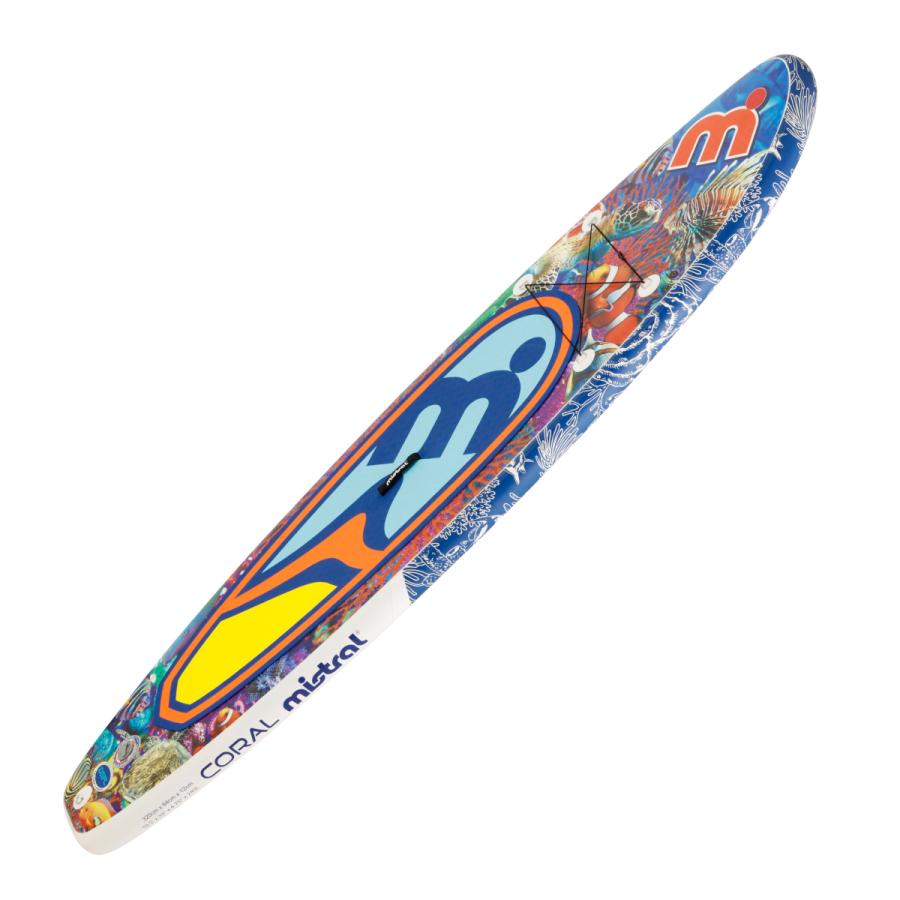キャンペーン中 ベストプレゼント ミストラル mistral スタンドアップパドルボード SUP 送料無料 コーラル CORAL 10'5 パドル＆リーシュセット サップ |  | 03
