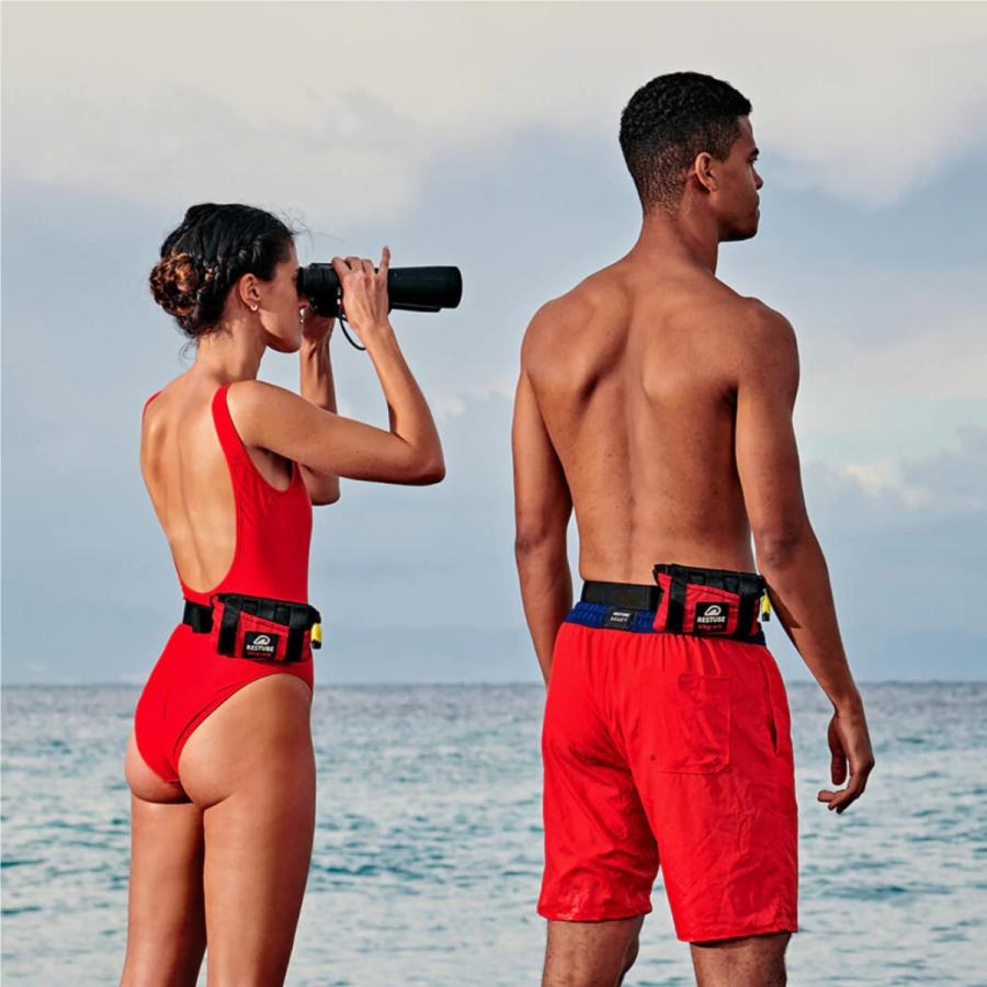 SUP レスチューブ　RESTUBE lifeguard ライフガード 救助用 レスチューブ ライフガード RESTUBE life guard レッド 手動膨帳式