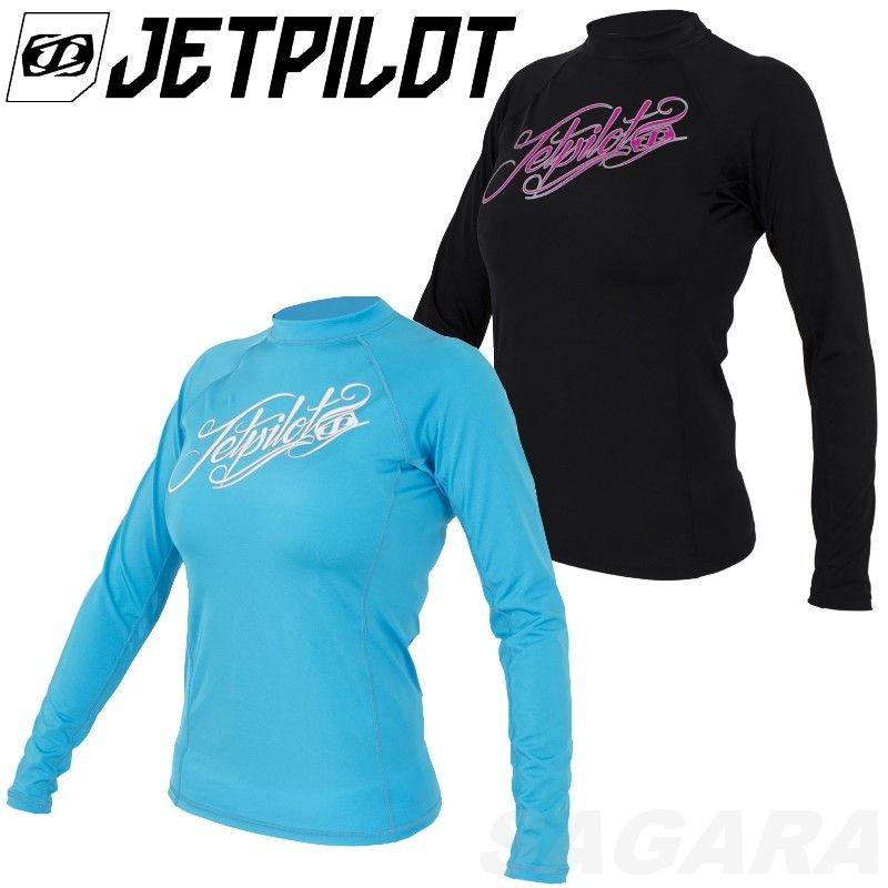 即日出荷 ジェットパイロット Jetpilot ラッシュガード レディース 在庫処分セール 2480円均一 送料無料 Jp ロゴ S14 L S ガールズ ラッシー S ウェイク サップ Materialworldblog Com