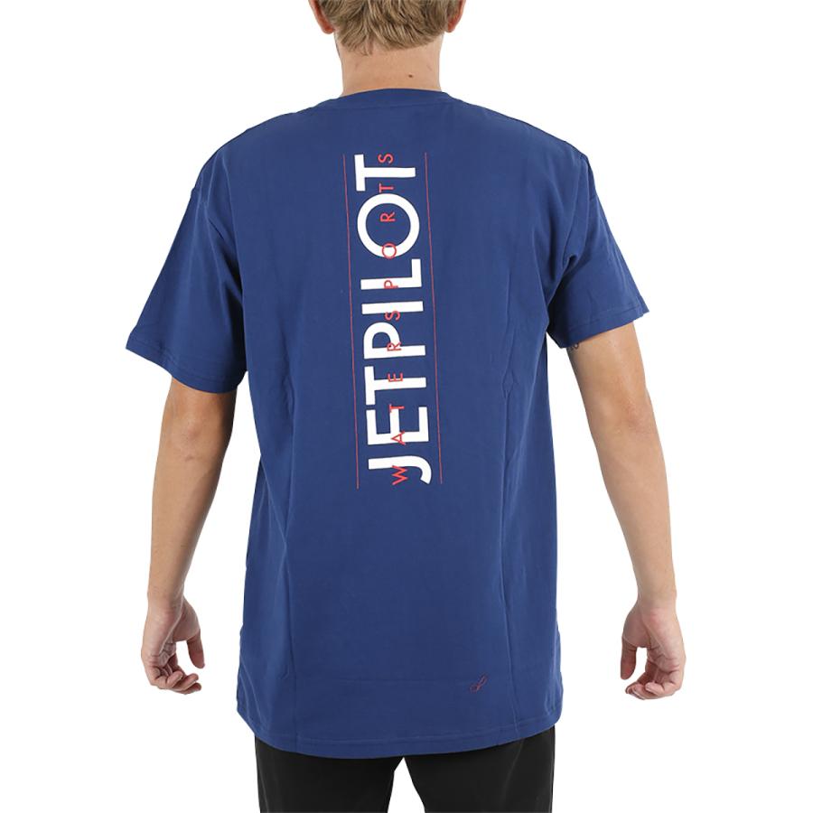 ジェットパイロット JETPILOT Tシャツ セール 50％オフ 送料無料 アウトボード メンズ TEE S19666 ネイビー L｜sagara-net-marine｜03