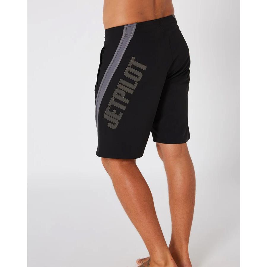ジェットパイロット JETPILOT 2024 ボードパンツ 送料無料 プロファイラー ボードショーツ S23901 ブラック/チャコール 40 海パンの画像