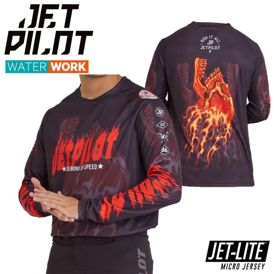 お歳暮 JETPILOT ジェットパイロット 送料無料 速乾 長袖 2025 ウエア