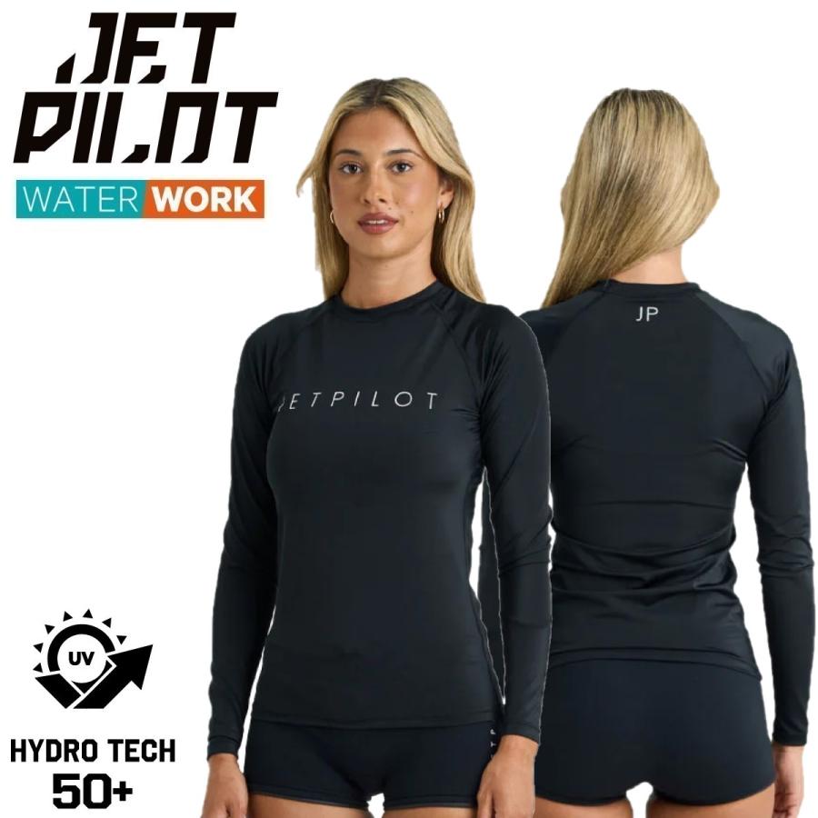 ジェットパイロット JETPILOT 2026 ラッシュガード 長袖 送料無料 コープ L/S レディース ラッシー S25025 ブラック 8/S | JETPILOT