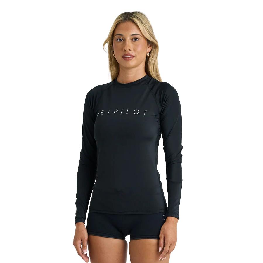 ジェットパイロット JETPILOT 2026 ラッシュガード 長袖 送料無料 コープ L/S レディース ラッシー S25025 ブラック 8/S | JETPILOT | 03