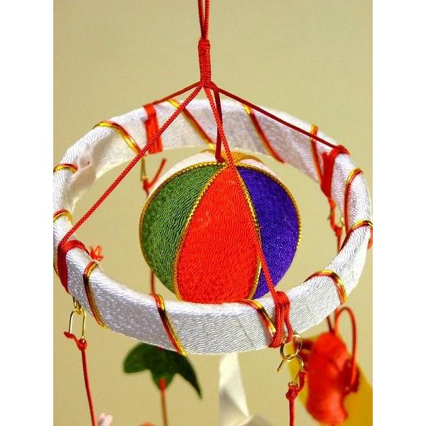 フジキ さげもん型五節句のつるし飾り （特小） 16細工さげ木目込み毬