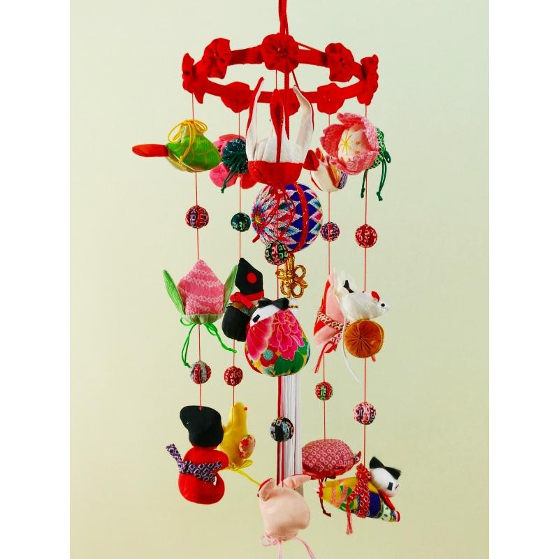 24時間以内発送 さげもん美草 つるし飾り つるし雛 台中 柳川さげもん■ 柳川さげもん美草 伝承型 極上 柳川さげもん つるし飾り・つるし