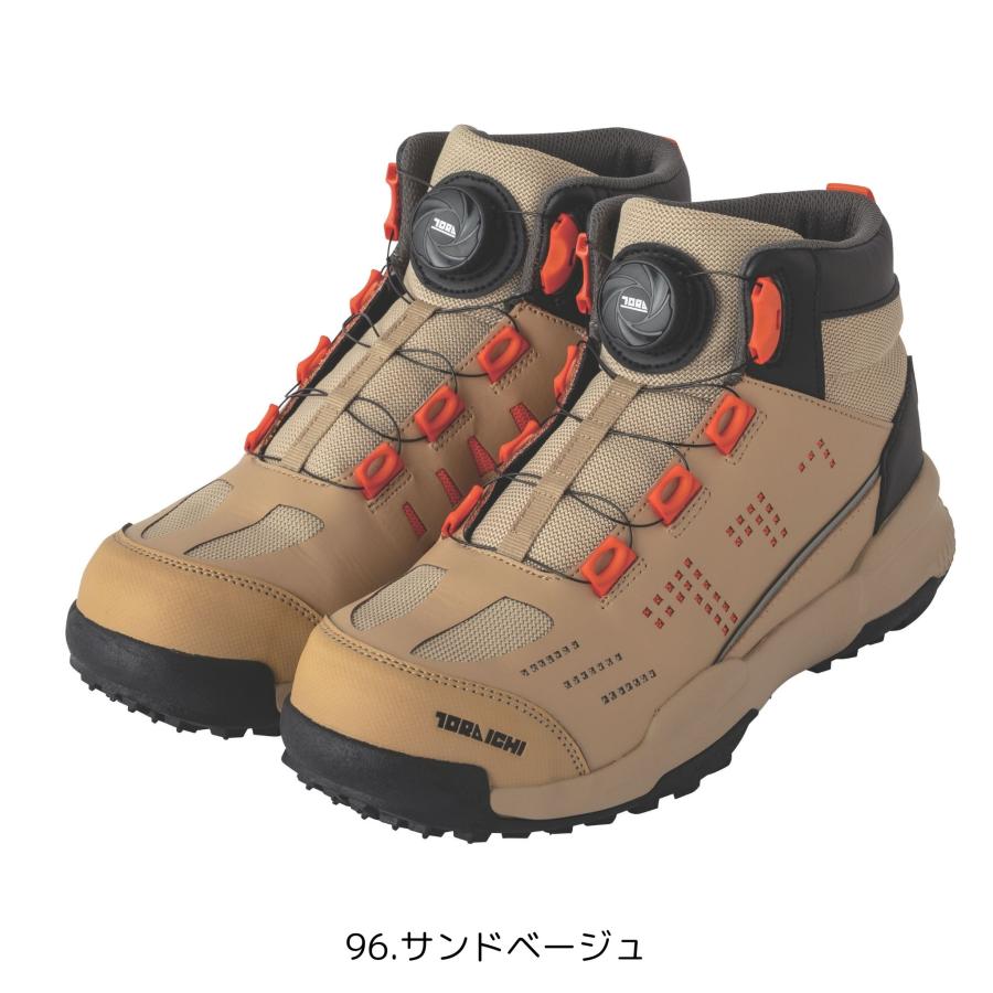 0288-965 ダイヤル式ミッドカットスニーカー 寅壱 安全靴 2025年新商品