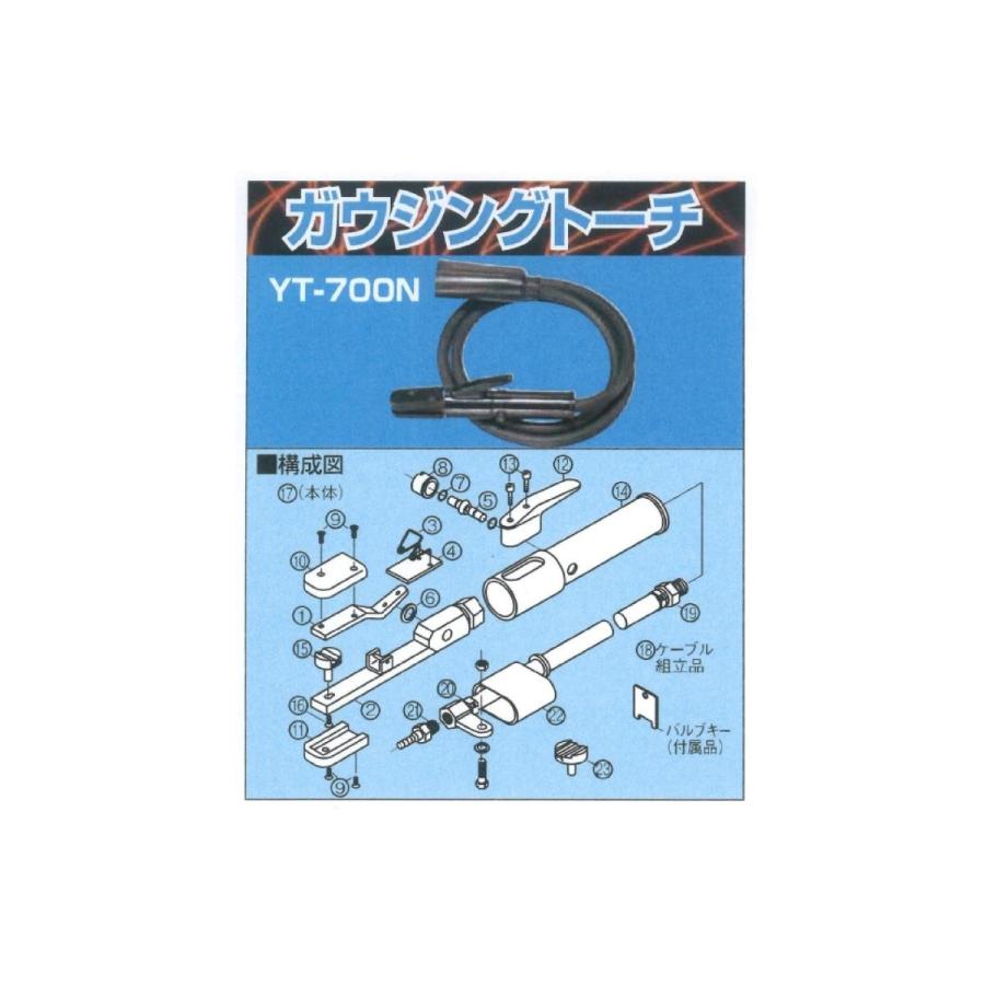 Panasonic Panasonic純正品 ガウジングトーチ YT-700N : SA-net Panasonic Panasonic純正品 ガウジングトーチ YT-700N : SA-net