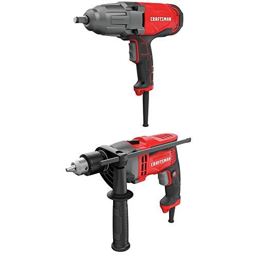 CRAFTSMANインパクトレンチ1/2インチ7.5アンペアドリル/ドライバー付7アンペア1/2インチ (CMEF 901&CMED 741