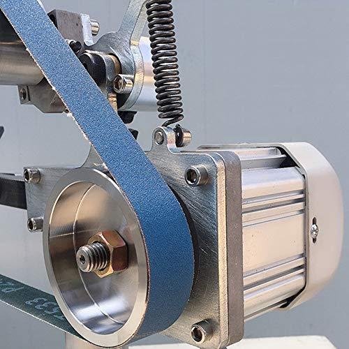 【新品 送料込み】 研磨ベルトマシンベルトサンダーポリッシャー研削盤ブラシレスモーター付小型縦・横家庭用ブラシレスベルト機械研磨・研磨定角開口V 【MY1707672850】(61606円)