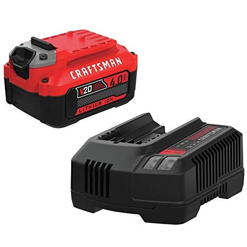 CRAFTSMAN V 20振動工具電池キット付充電器付4.0 Ah (CMCE 500 B&CMCB