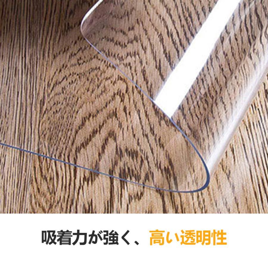 冷蔵庫 マット 透明 キズ 凹み 下敷き Sサイズ ポリカーボネート 冷蔵庫マット 無色無臭 床暖房対応 キズ防止 凹み防止 フローリング 床 保護マット 角丸加工 |  | 04