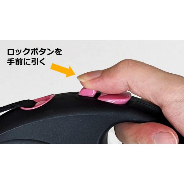 フレキシリード ブラックデザイン コード 3m XS : ドッググッズ