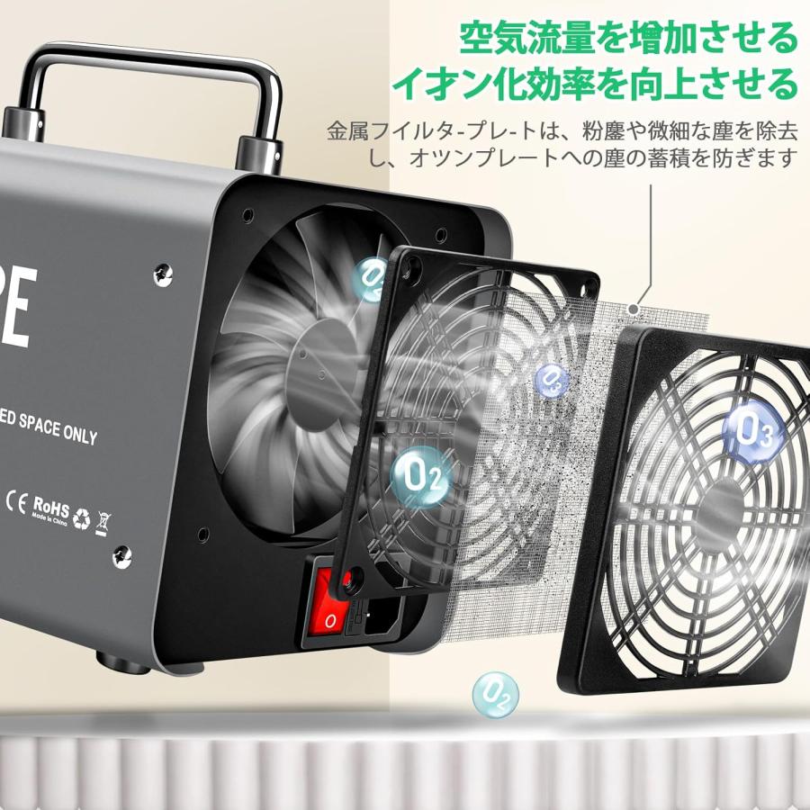 オゾン脱臭機 発生器 オゾン発生器 オゾン脱臭器 イオン発生機 空気