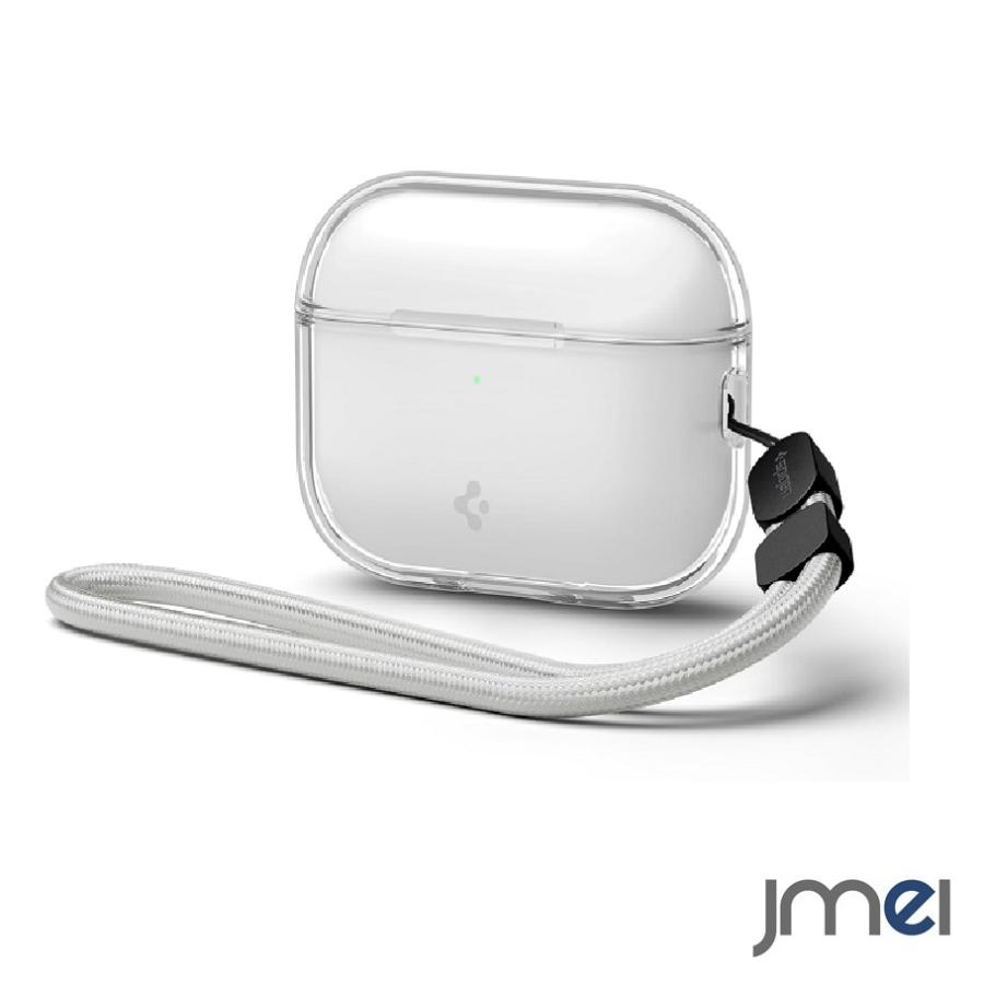 AirPods Pro(第3世代) 【Spigenケース付き】 Spigen AirPods Pro 3 クリア ケース エアポッズプロ第3世代 カバー