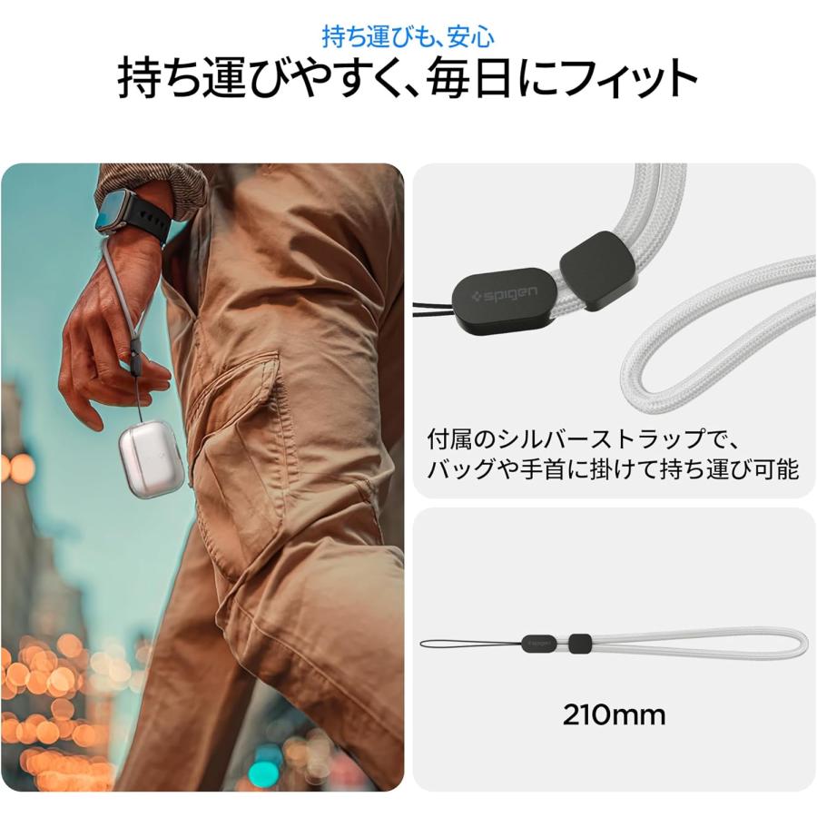 Spigen AirPods Pro 3 クリア ケース エアポッズプロ第3世代 カバー