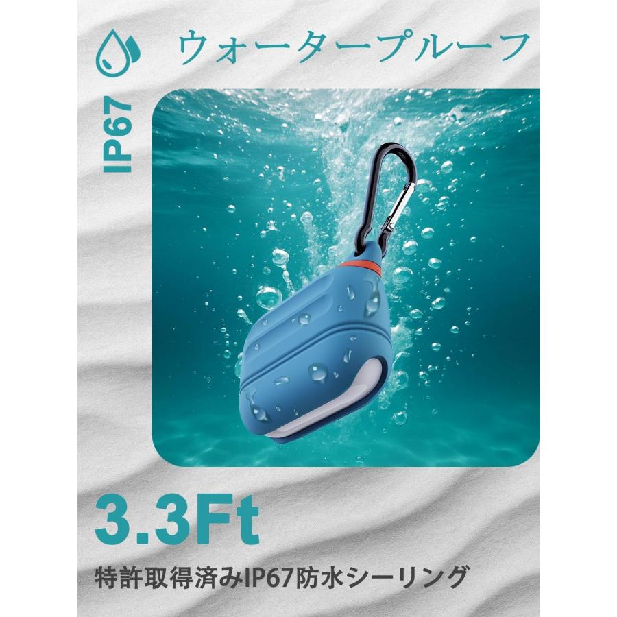 【美品】AirPods Pro 3 本体 限定保証付 充電ケース付 保護ケース付 AirPods Pro 3 ケース 防水 シリコン 落下防止 第3世代 保護ケース