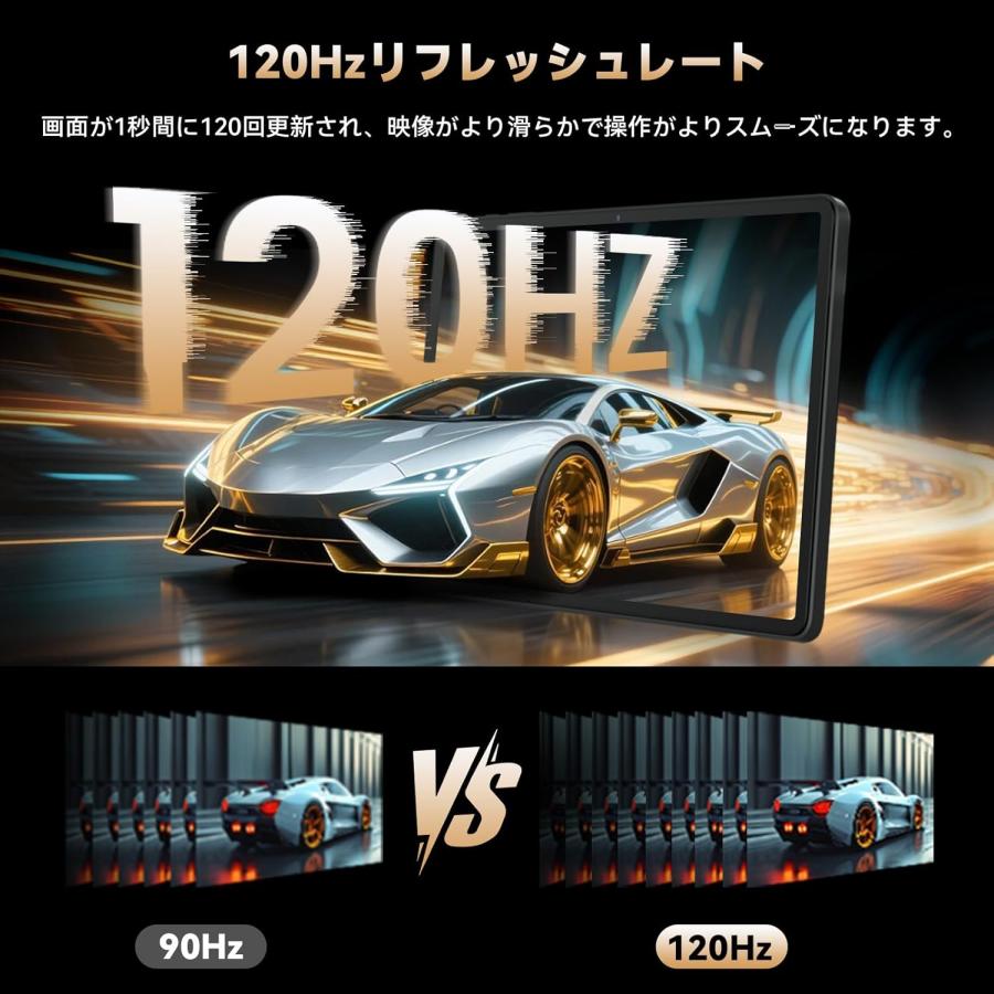 Androidタブレット 11インチ WiFi+BT5.0+GPS対応 Android 15搭載 SIM