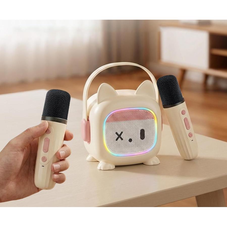 カラオケセット キッズ 子供 かわいい デザイン Bluetooth5.3