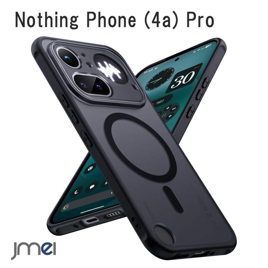 Nothing Phone 4a pro ケース 軽量 液晶・カメラレンズ保護 MagSafe