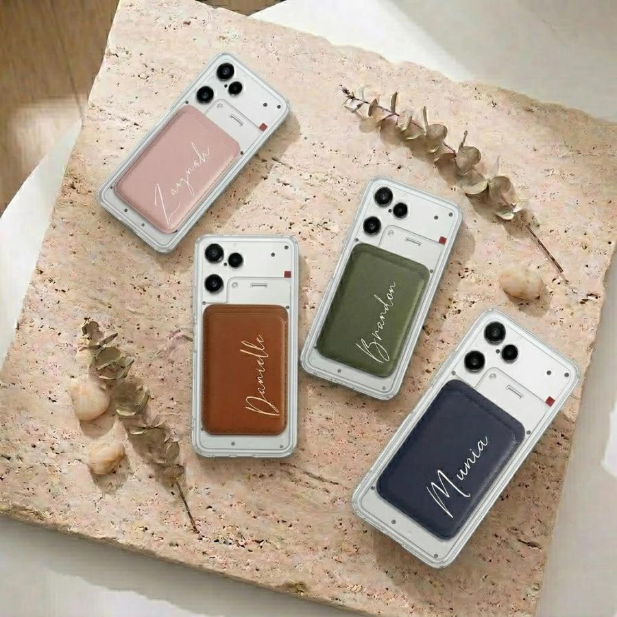 Nothing Phone 3a Lite ケース MagSafe対応 背面カード収納 名入れ