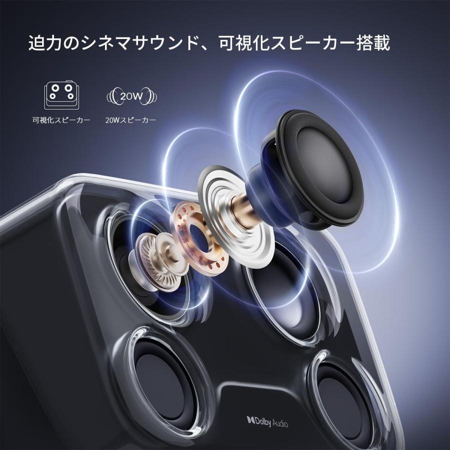 プロジェクター 4K対応 Google TV内蔵 500ANSI高輝度 ホーム