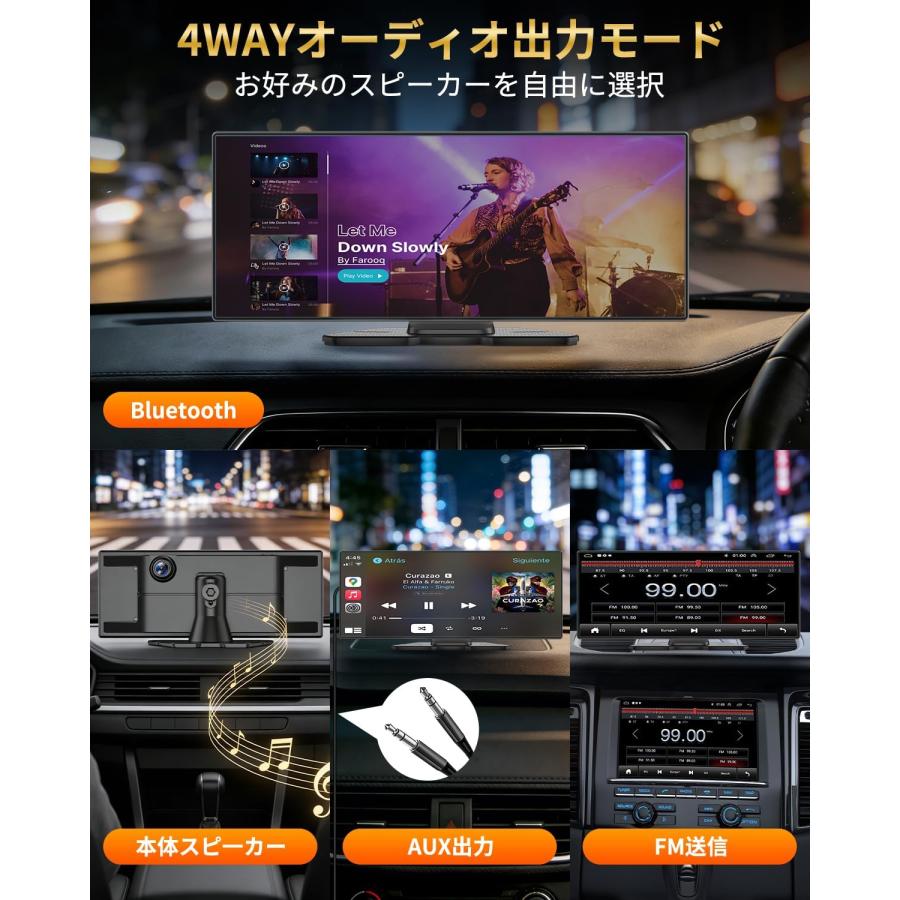11.26 ディスプレイオーディオ AndroidAuto CarPlay ディスプレイオーディオ CarPlay Android Auto 10.26インチ YouTube