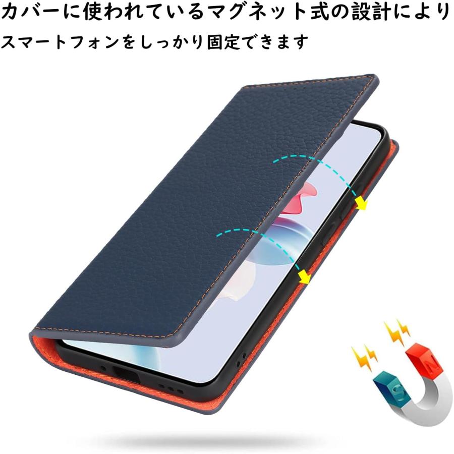 OPPO Reno11 A ケース 手帳型 本革 レザー オッポリノ11a 手帳型ケース