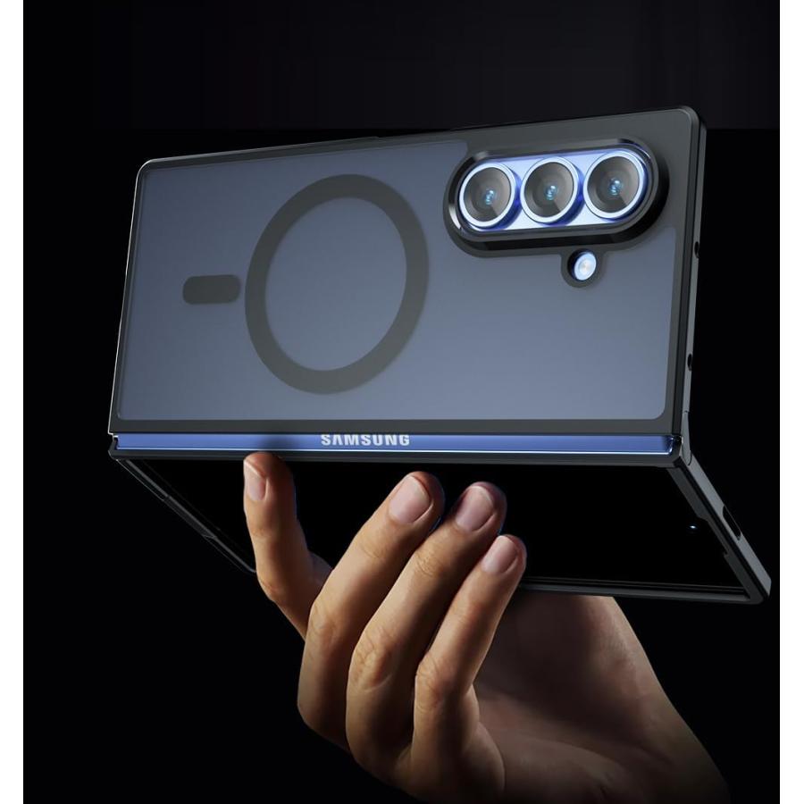 Galaxy Z Fold6 ケース MagSafe対応 折りたたみ 高品質 PC素材 2024 SC