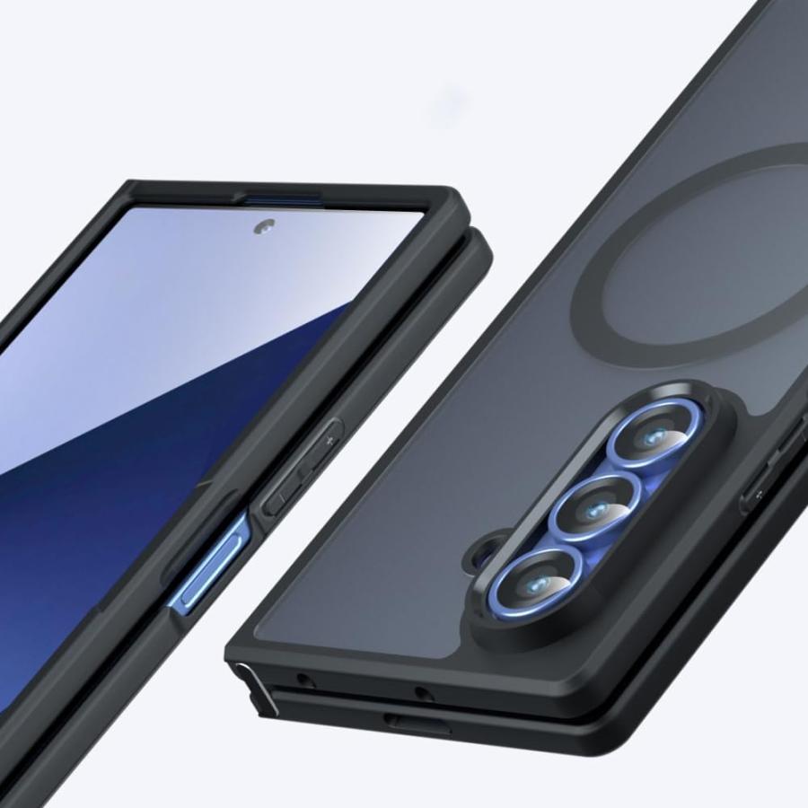 Galaxy Z Fold6 ケース MagSafe対応 折りたたみ 高品質 PC素材 2024 SC