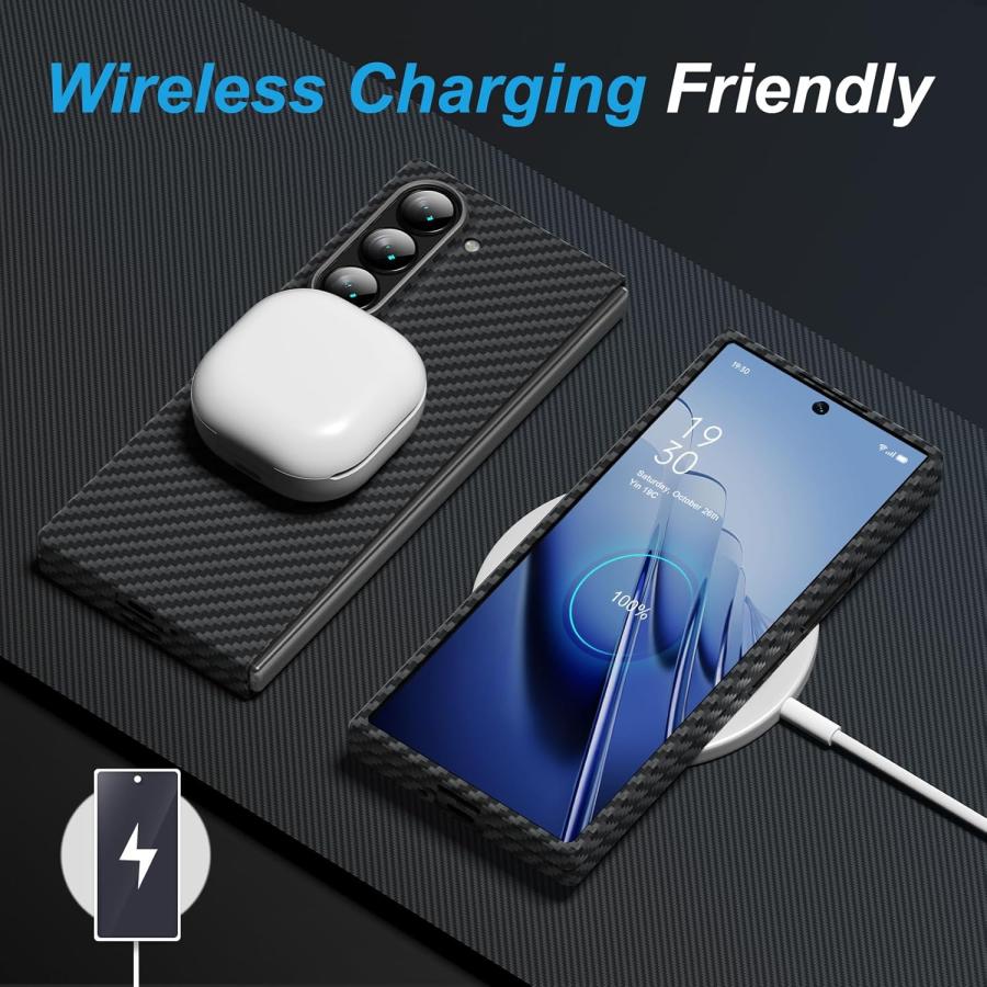 Galaxy Z Fold6 ケース SC-55E 耐衝撃 強力保護 超軽量 アラミド 先端