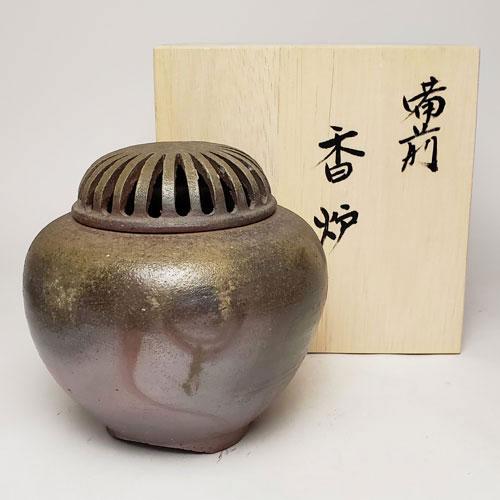 香道 お香 備前焼 香炉（桟切)| おしゃれ 日本製 工芸品 山口県 和食器