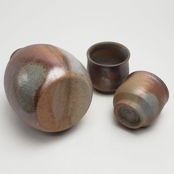 備前焼 半酒器(桟切) | おしゃれ 日本製 工芸品 山口県 和食器 備前焼 半酒器(桟切) | おしゃれ 日本製 工芸品 山口県 和食器