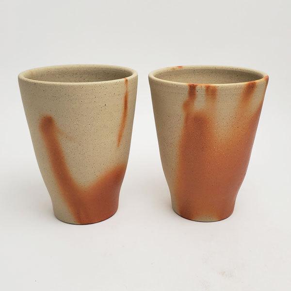 備前焼 組広口麦酒呑 緋襷 おしゃれ 日本製 山口県 和食器 陶器 フリーカップ ビールグラス 焼酎グラス ペアセット 父の日 母の日 プレゼント ギフト Mgn M 50 器茶房 彩庵yahoo ショップ 通販 Yahoo ショッピング