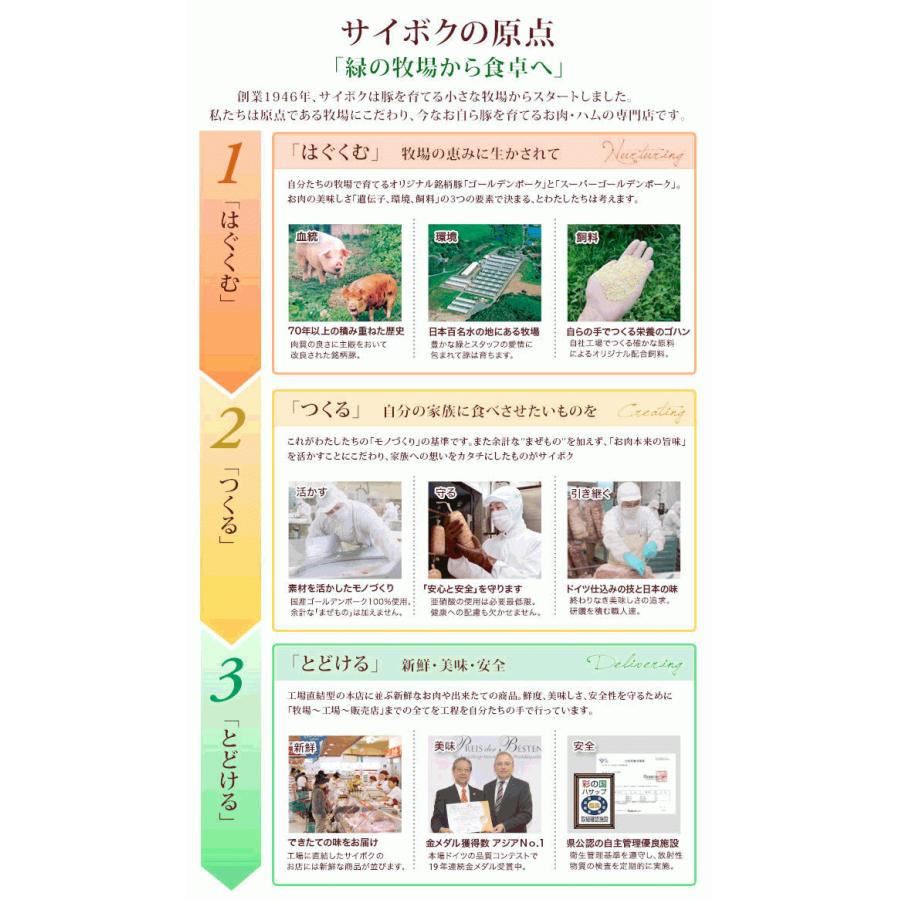 ギフト 敬老の日 内祝い 詰め合わせ ハム 肉 送料無料 41FA 国産 贈り物 贈答品 お礼 お取り寄せグルメ 人気 サイボク お返し | サイボクゴールデンポーク | 10