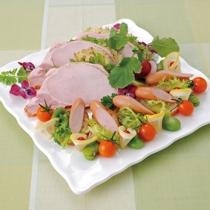 ギフト お歳暮 御歳暮 内祝い 詰め合わせ ハム 肉 送料無料 54FA 贈り物 贈答品 お礼 お取り寄せグルメ サイボク お返し お年賀 冬ギフト クリスマス | サイボクゴールデンポーク | 14