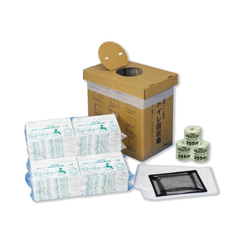 サニタクリーン・災害用緊急トイレセット(240回分) : 防災のサイボウ