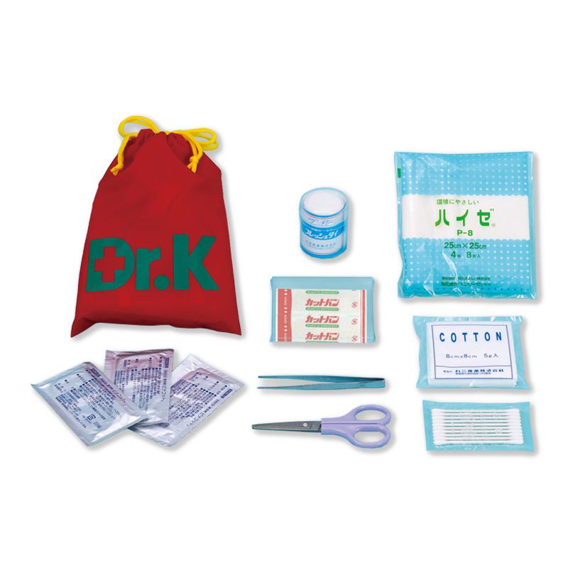 救急セット Dr．K（巾着型）（防災 避難 持ち出し 災害用品 脱出