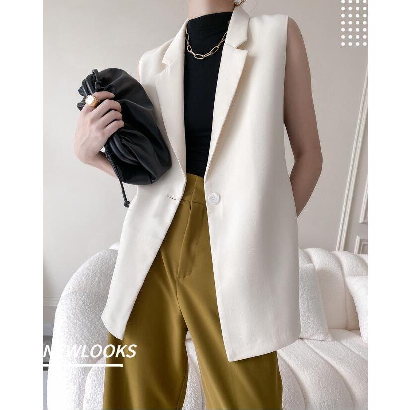 ジレ レディース テーラード フォーマルスーツベスト 春夏 通勤ol キャリアチョッキ 薄手 ミドル丈 無地 女性カジュアル 着痩せ ウエスト 羽織り 重ね着 代