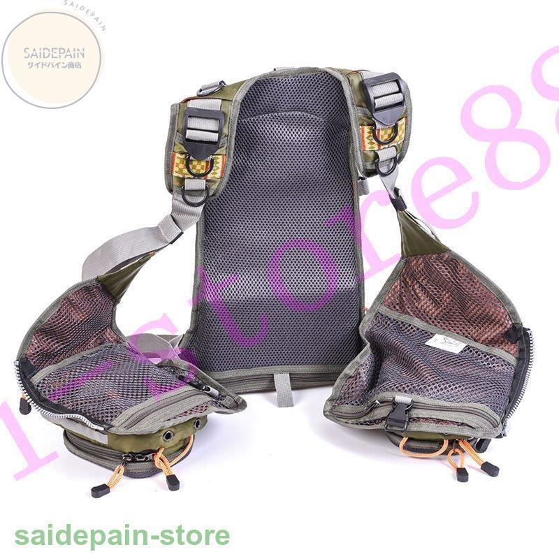 第1位獲得 救命胴衣 フィッシングベスト ライフジャケット リュック 大人用 ライフベスト 浮力 釣りフローティングベスト チェストバック バックパック 釣り用ベスト フィッシングベスト カラー グリーン Lavaert Eu