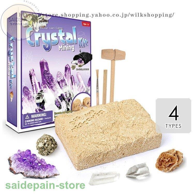 知育玩具 男の子 女の子 プレゼント 誕生日プレゼント 入学祝い クリスマスプレゼント 化石 発掘 宝石 おもちゃ 6歳 7歳 8歳 9歳 10歳 おしゃれ Ama24 スーパーセール期間限定