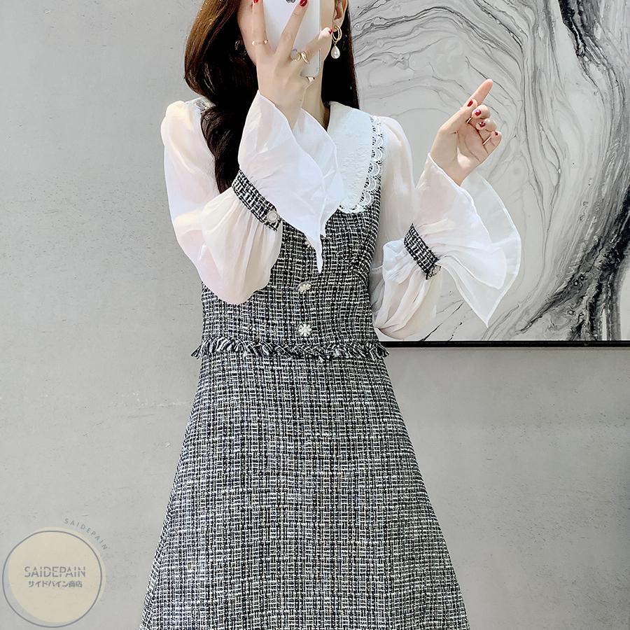 オリジナル ミモレ丈 ワンピ 秋冬 レディース ワンピース 21新品 通勤 お出かけ 切替ワンピ レディース マキシワンピース ロング 韓国風 上品 代30代40代 着痩せ 通勤 花柄 長袖 花柄 きれいめ ワンピース チュニック Www Crackerjackeducation Com Au