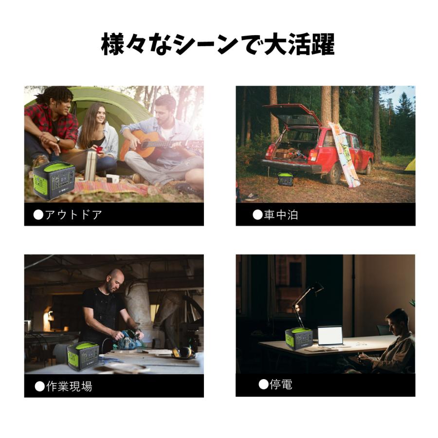 公式】 M-WORKS ポータブル電源 大容量 15000mAh/540Wh 家庭用 蓄電池