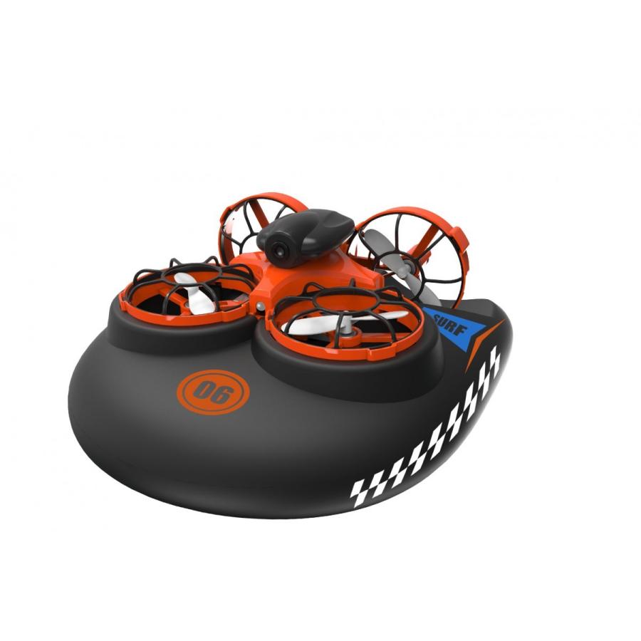 本日限定 夏期間限定価格 Saiel カメラ付きホバードローン 3in1 空 水上 陸路 遊び方