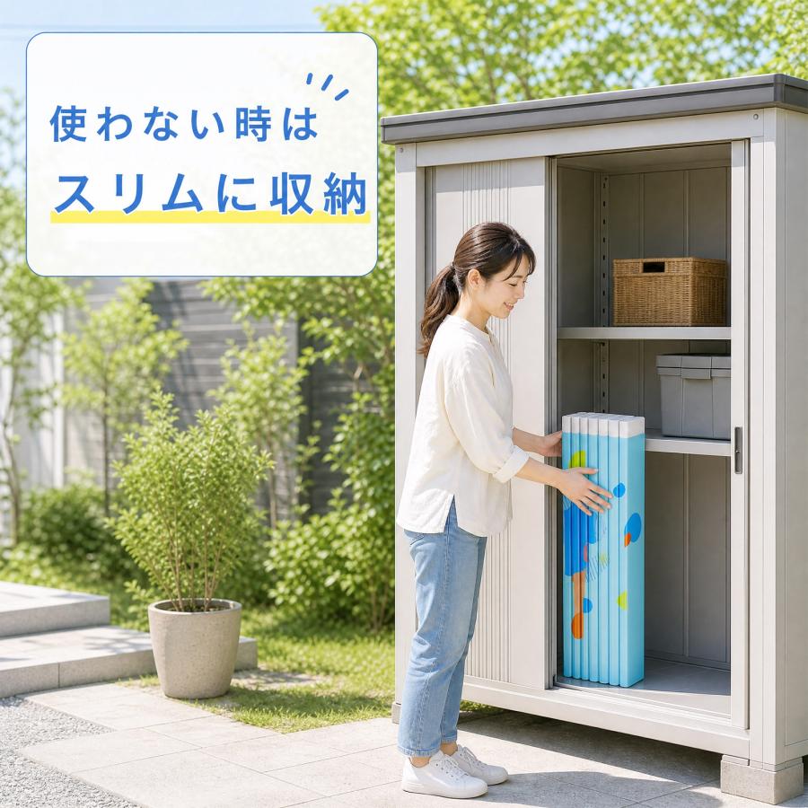 公式】SaiEL 折りたたみプール 空気入れ不要 210cm 260cm 大型 家庭用